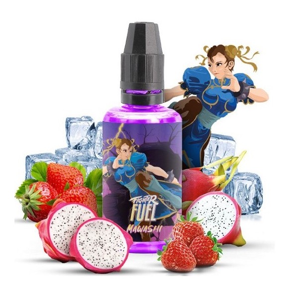 Mawashi de Fruity Fuel: mélange de Fruits du Dragon et de fraise.