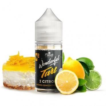 CONCENTRE TART 2 CITRONS 30 ML WONDERFUL TART LE FRENCH LIQUIDE