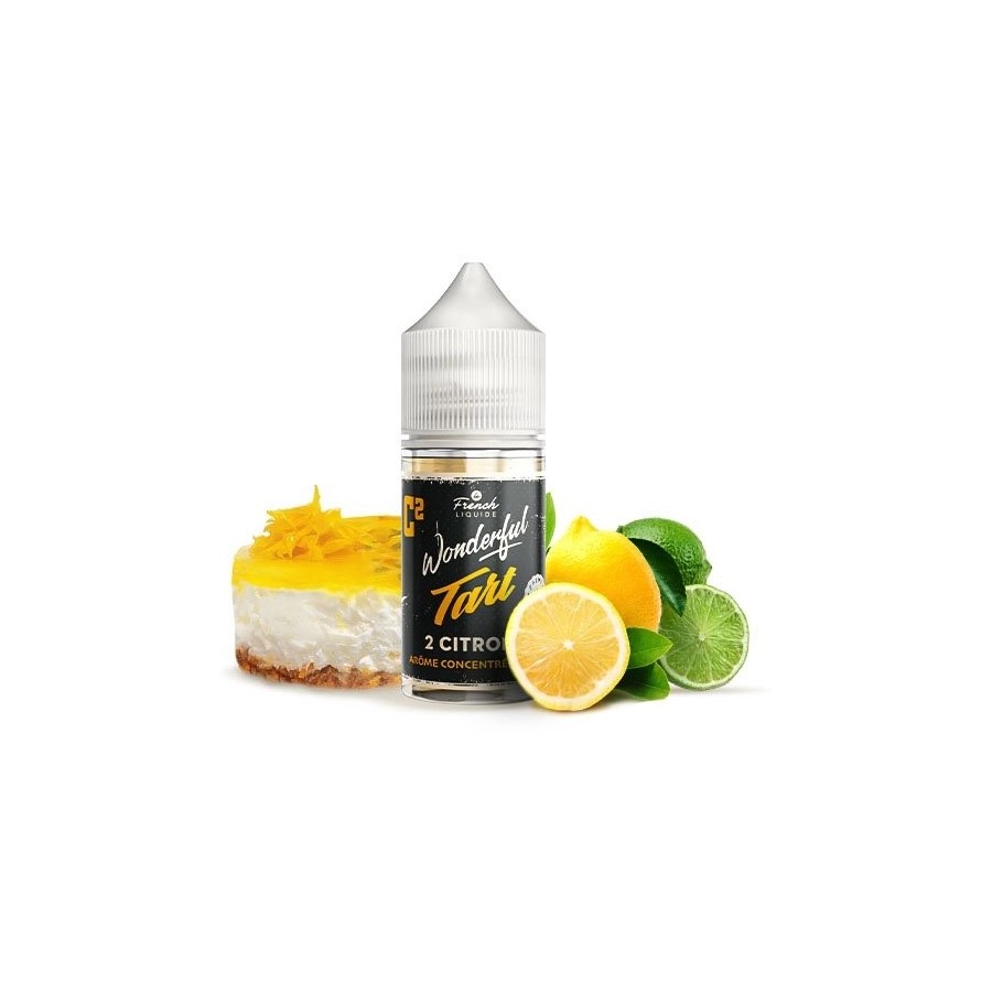 CONCENTRE TART 2 CITRONS 30 ML WONDERFUL TART LE FRENCH LIQUIDE CONCENTRE TART 2 CITRONS 30 ML WONDERFUL TART LE FRENCH LIQUIDE