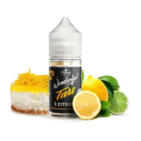 CONCENTRE TART 2 CITRONS 30 ML WONDERFUL TART LE FRENCH LIQUIDE