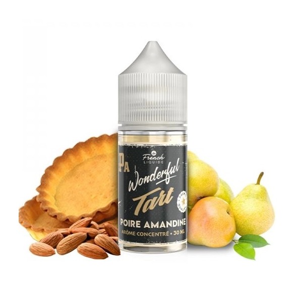 CONCENTRE TART POIRE AMANDINE 30 ML WONDERFUL TART LE FRENCH LIQUIDE