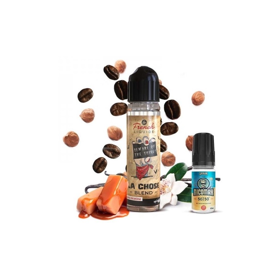 La chose Blend - 40ml + booster 10ml 50/50 - LE FRENCH LIQUIDE La chose Blend - 40ml + booster 10ml 50/50 - LE FRENCH LIQUIDE
