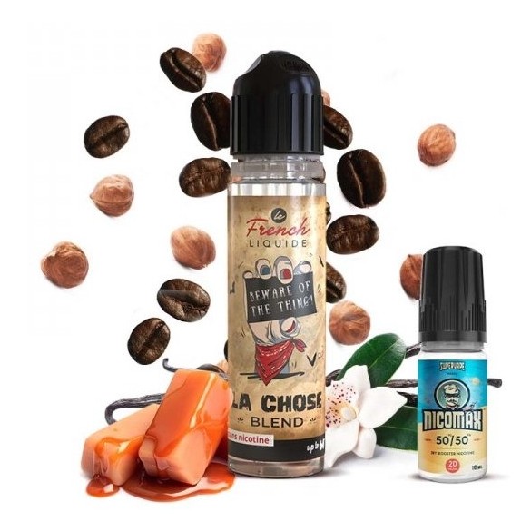 La chose Blend - 40ml + booster 10ml 50/50 - LE FRENCH LIQUIDE