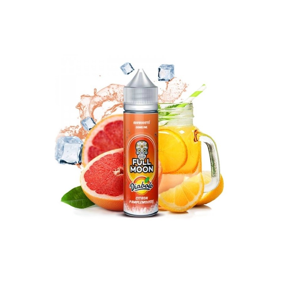 Diabolo citron pamplemousse - 50ml - FULL MOON Diabolo citron pamplemousse - 50ml - FULL MOON