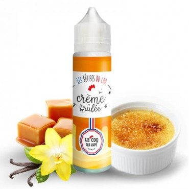 Crème brûlée - 50ml - LE COQ QUI VAPE