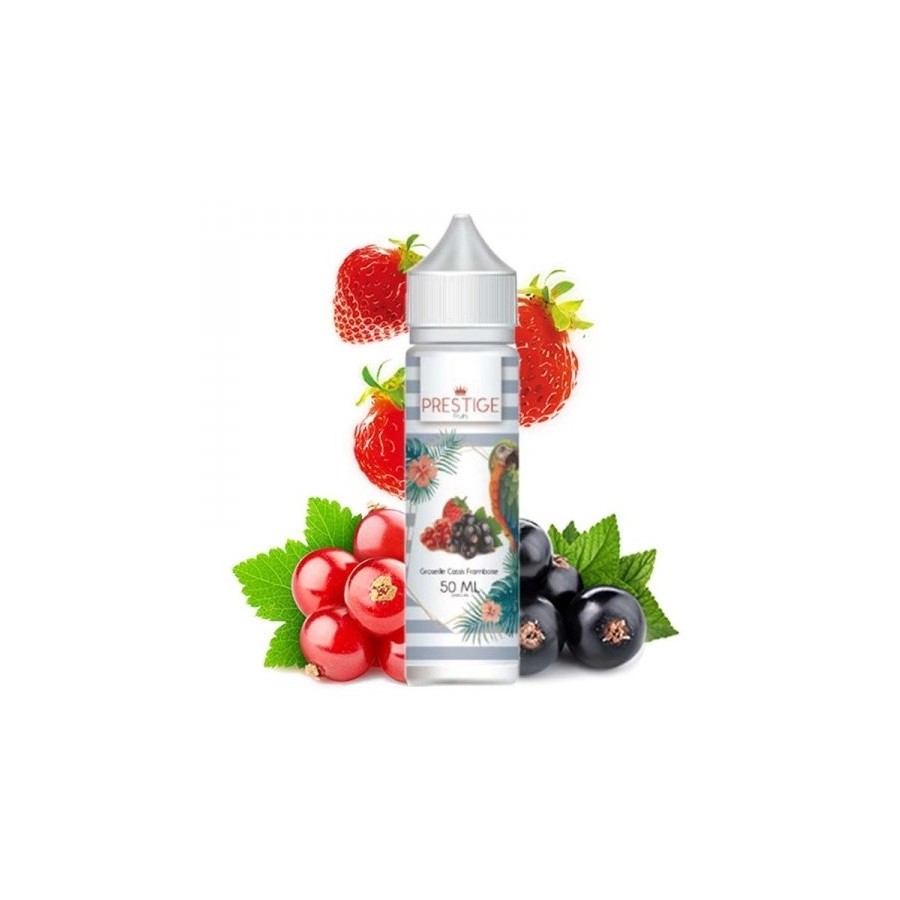 Groseille cassis framboise - 50ml - PRESTIGE FRUITS Groseille cassis framboise - 50ml - PRESTIGE FRUITS