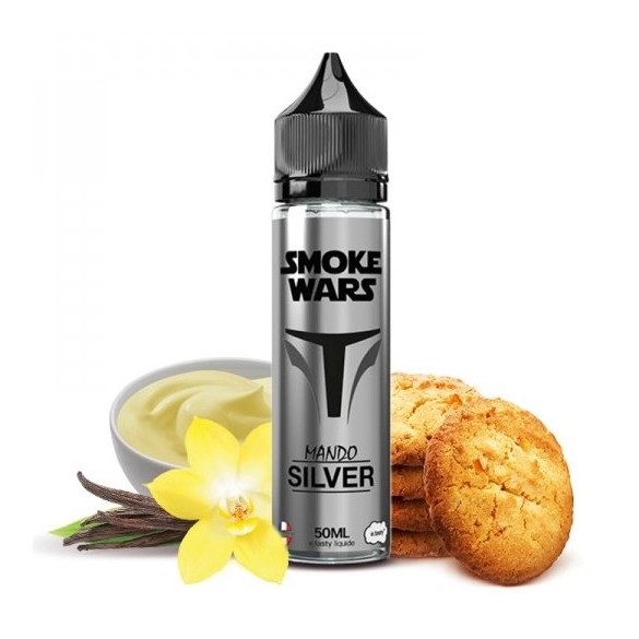 Mando silver - 50ml - Smoke wars - E TASTY