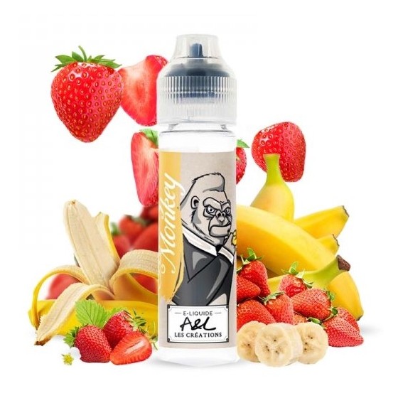 Sweety monkey - 50ml - Les créations - Arôme et Liquide