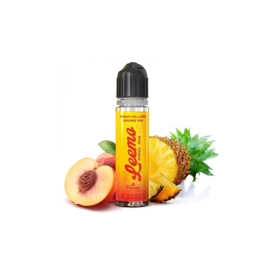 Leemo ananas pêche - 50ml - LE FRENCH LIQUIDE Leemo ananas pêche - 50ml - LE FRENCH LIQUIDE