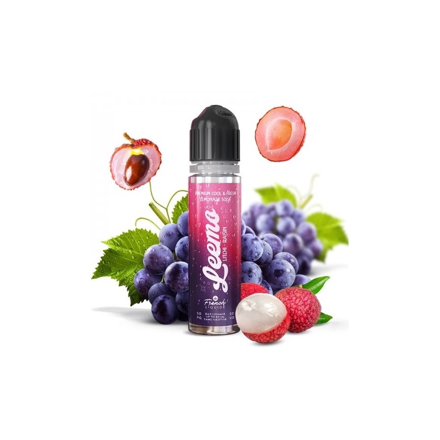 Leemo litchi raisin - 50ml - LE FRENCH LIQUIDE Leemo litchi raisin - 50ml - LE FRENCH LIQUIDE