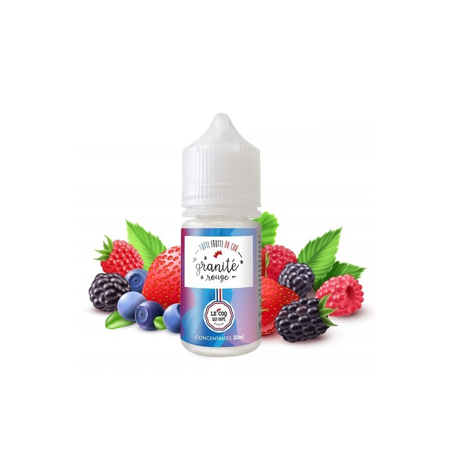 CONCENTRE GRANITE ROUGE 30 ML LE COQ QUI VAPE CONCENTRE GRANITE ROUGE 30 ML LE COQ QUI VAPE