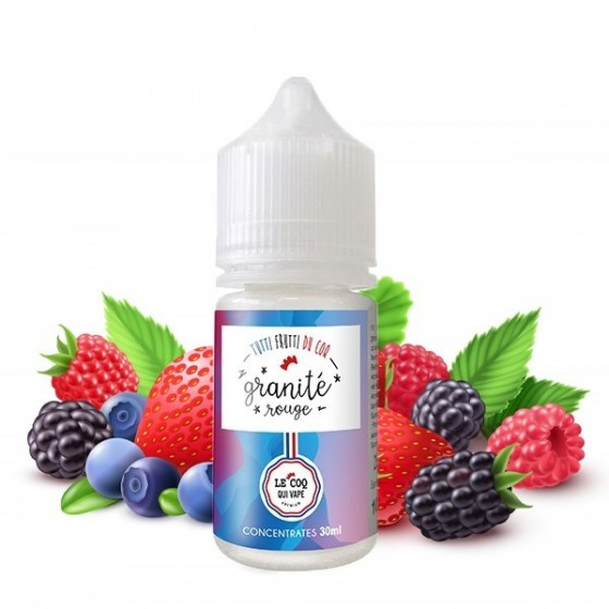 CONCENTRE GRANITE ROUGE 30 ML LE COQ QUI VAPE