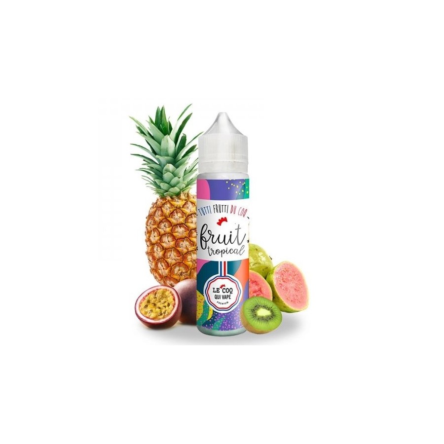Fruit tropical - 50ml - LE COQ QUI VAPE Fruit tropical - 50ml - LE COQ QUI VAPE