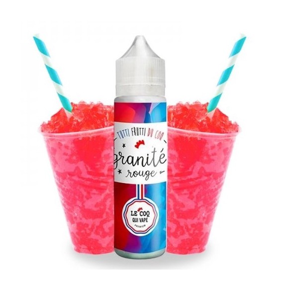 Granité rouge - 50ml - LE COQ QUI VAPE