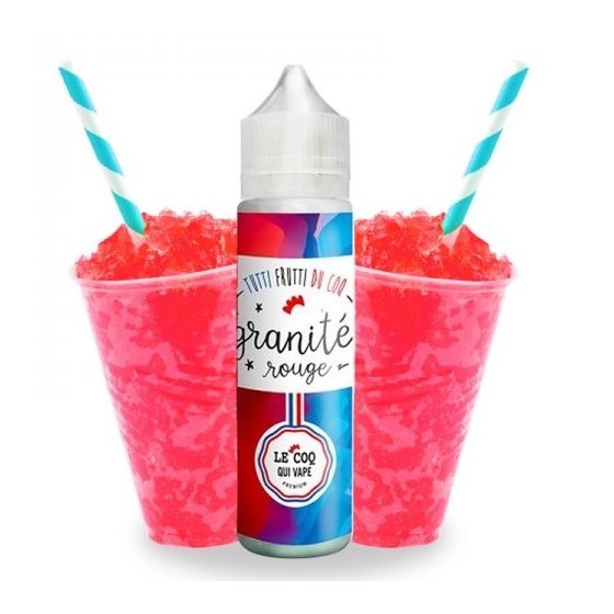 Granité rouge - 50ml - LE COQ QUI VAPE