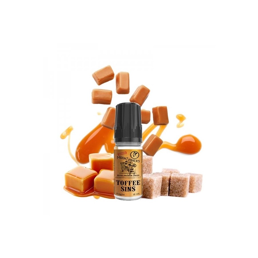 Toffee sins 10ml - MOONSHINERS Toffee sins 10ml - MOONSHINERS