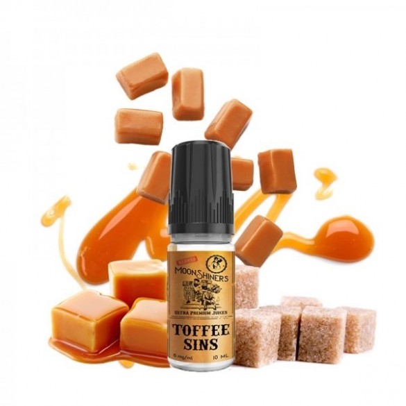 Toffee sins 10ml - MOONSHINERS
