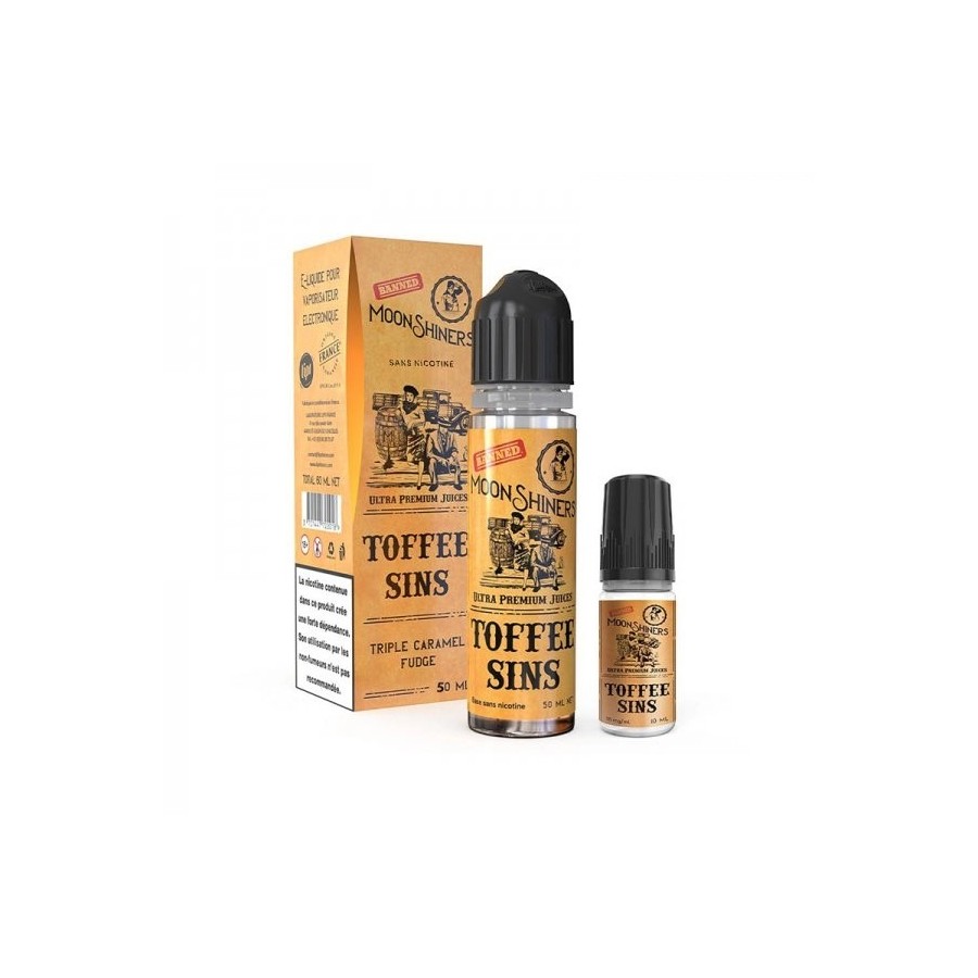 Toffee sins - 50ml - MOONSHINERS Toffee sins - 50ml - MOONSHINERS