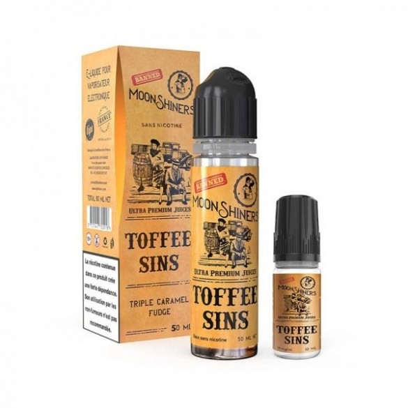 Toffee sins - 50ml - MOONSHINERS
