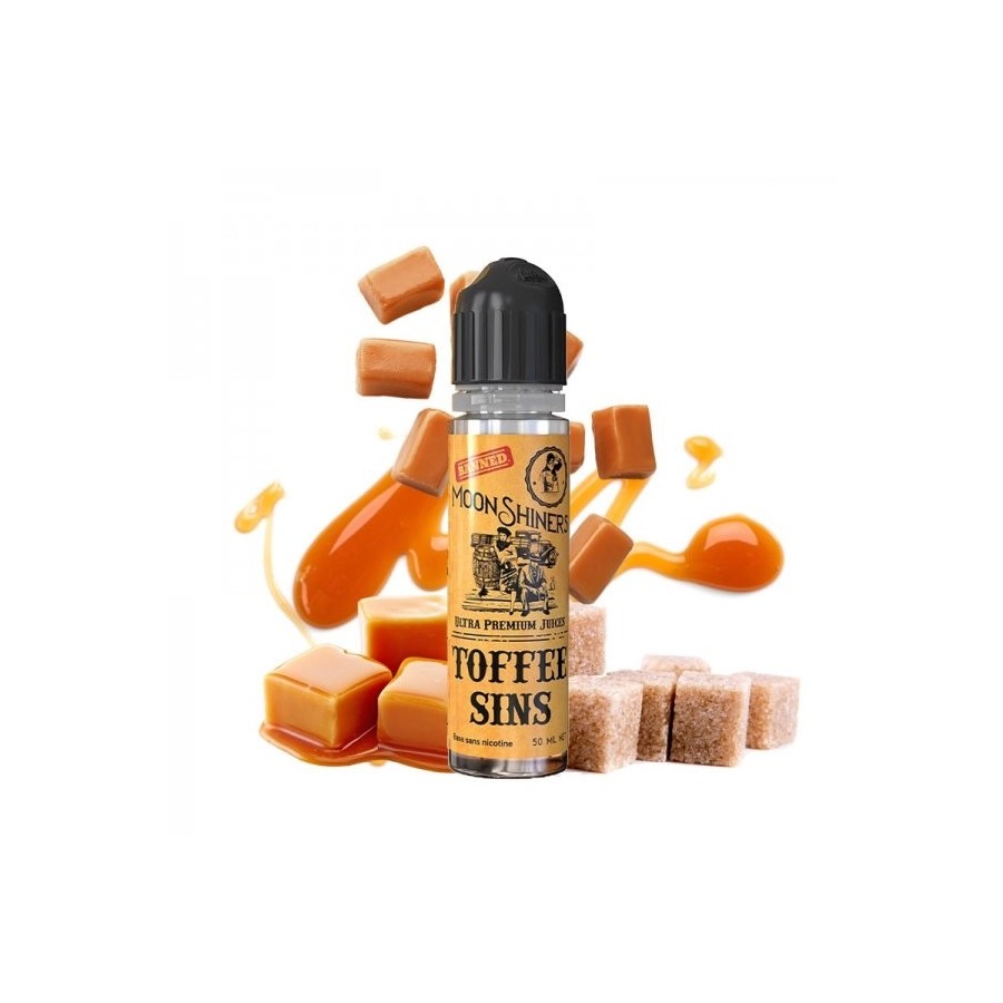 Toffee sins - 50ml - MOONSHINERS
