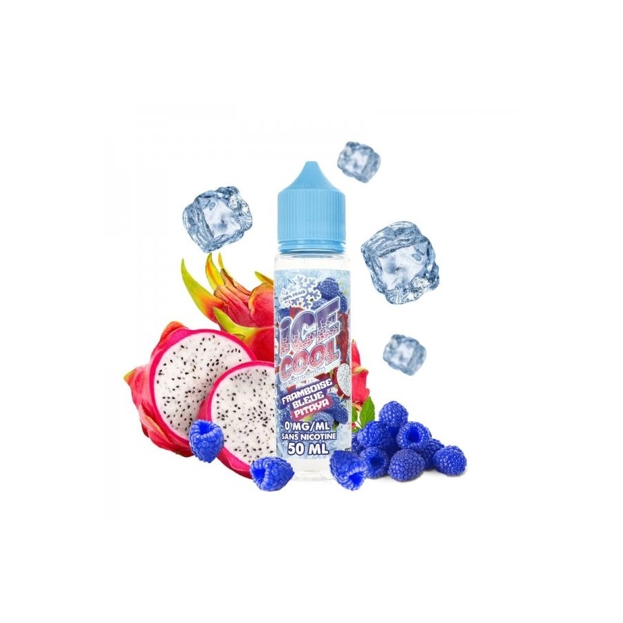 Framboise bleue Pitaya - 50 ML - ICE COOL Framboise bleue Pitaya - 50 ML - ICE COOL