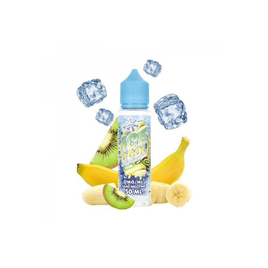 Kiwi Banane - 50 ML - ICE COOL Kiwi Banane - 50 ML - ICE COOL