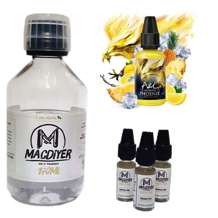 KIT DE PREPARATION POUR 230ML DE PHOENIX SWEET EDITION KIT DE PREPARATION POUR 230ML DE PHOENIX SWEET EDITION