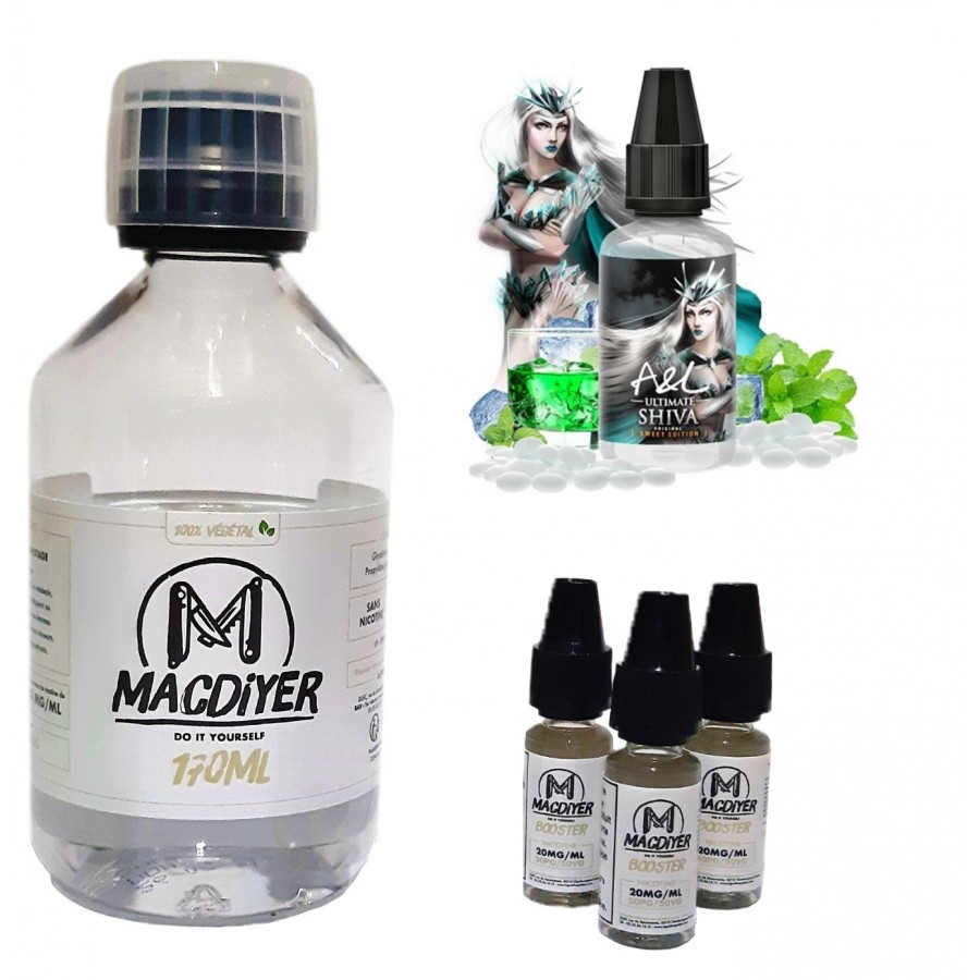 KIT DE PREPARATION POUR 230ML DE SHIVA SWEET EDITION KIT DE PREPARATION POUR 230ML DE SHIVA SWEET EDITION