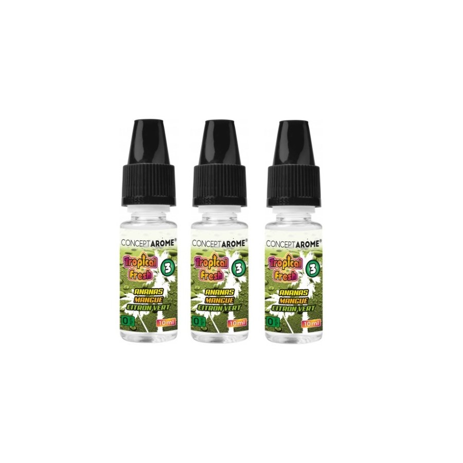 Tropical Fresh N°3 10ml - CONCEPT AROME Tropical Fresh N°3 10ml - CONCEPT AROME