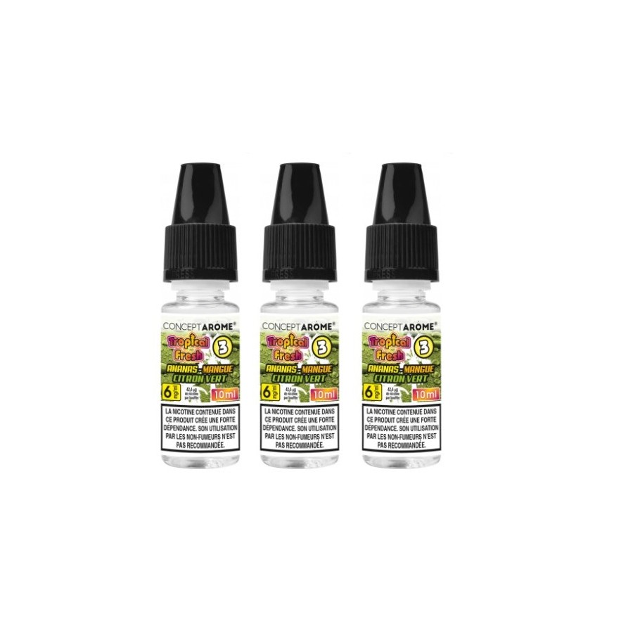 Tropical Fresh N°3 10ml - CONCEPT AROME Tropical Fresh N°3 10ml - CONCEPT AROME