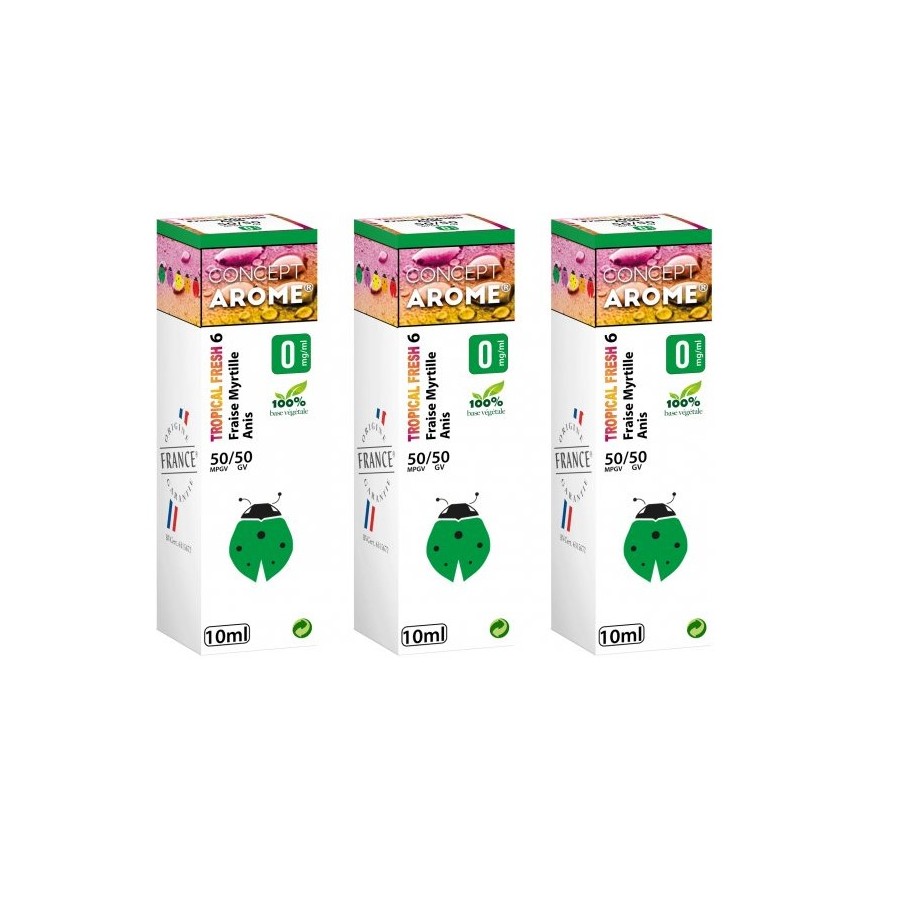Tropical Fresh N°6 10ml - CONCEPT AROME