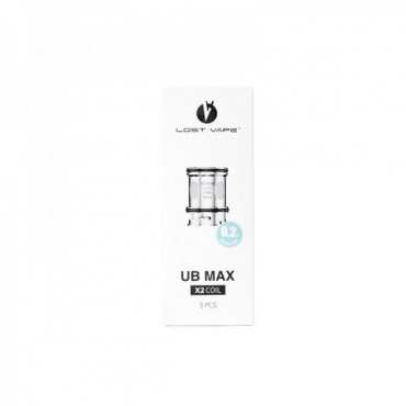RESISTANCE UB MAX LOST VAPE (PACK DE 3)
