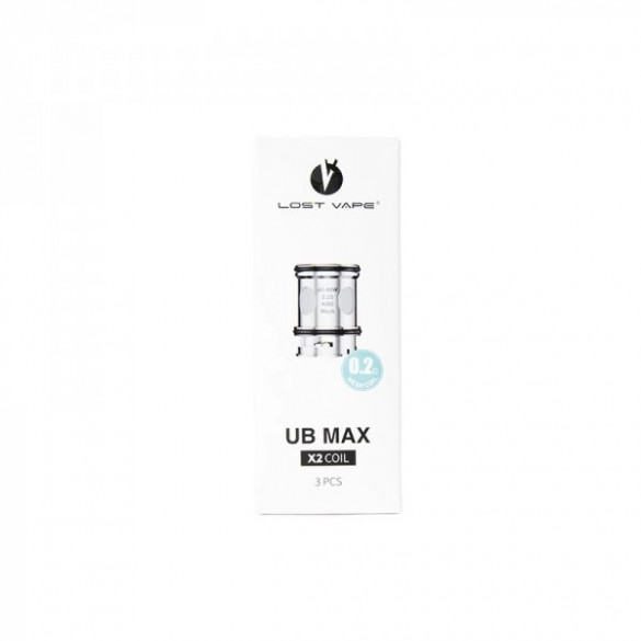 RESISTANCE UB MAX LOST VAPE (PACK DE 3)