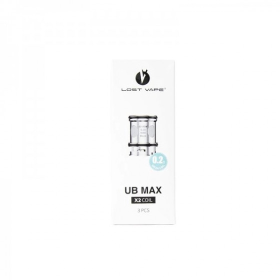 RESISTANCE UB MAX LOST VAPE (PACK DE 3)