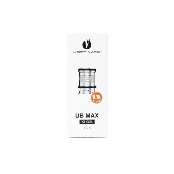 RESISTANCE UB MAX LOST VAPE (PACK DE 3)