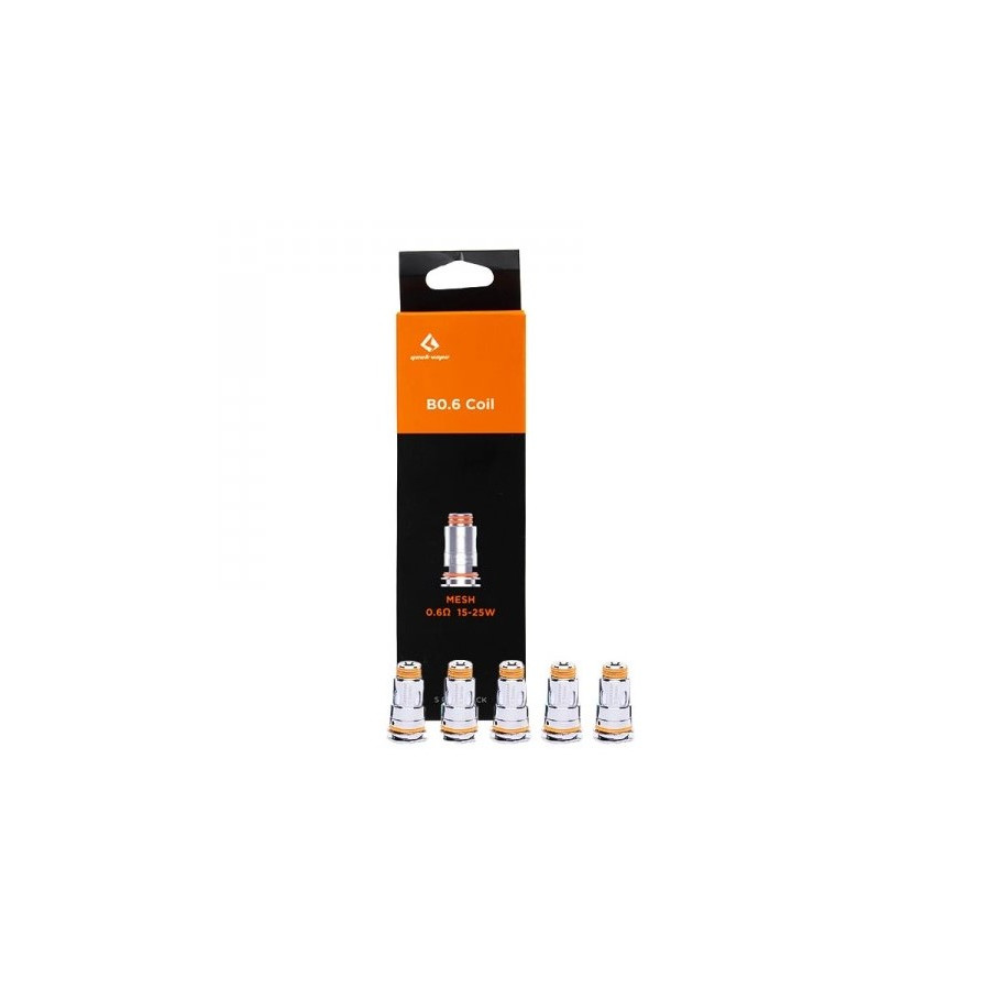 RESISTANCE POD AEGIS BOOST B SERIE GEEKVAPE (PACK DE 5) RESISTANCE POD AEGIS BOOST B SERIE GEEKVAPE (PACK DE 5)