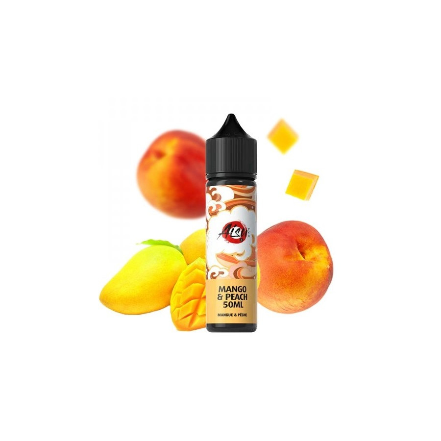 Mangue pêche - 50ml - AISU Mangue pêche - 50ml - AISU