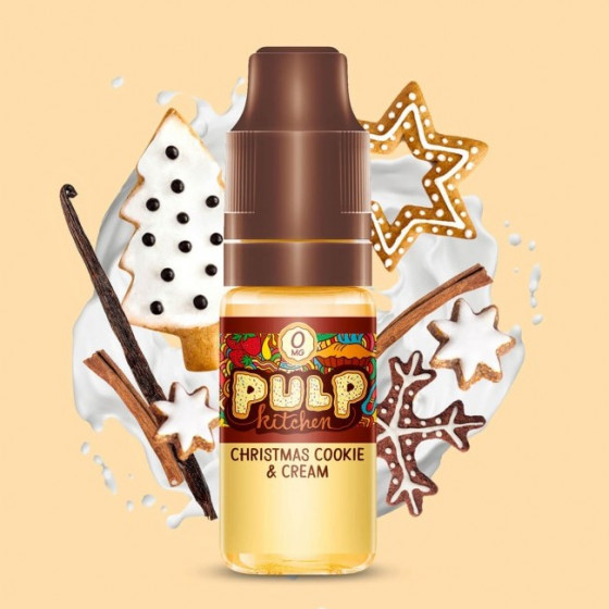 Christmas Cookies & Cream - 10ml - Pulp Kitchen (Lot de 10)