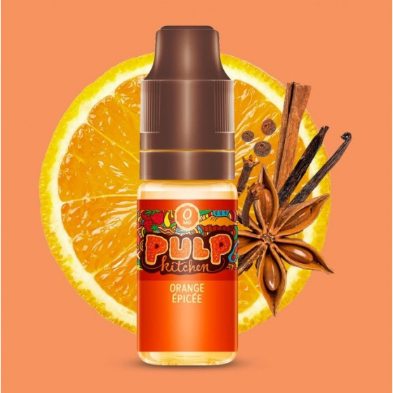 Orange épicée - 10ml - Pulp Kitchen (Lot de 10)