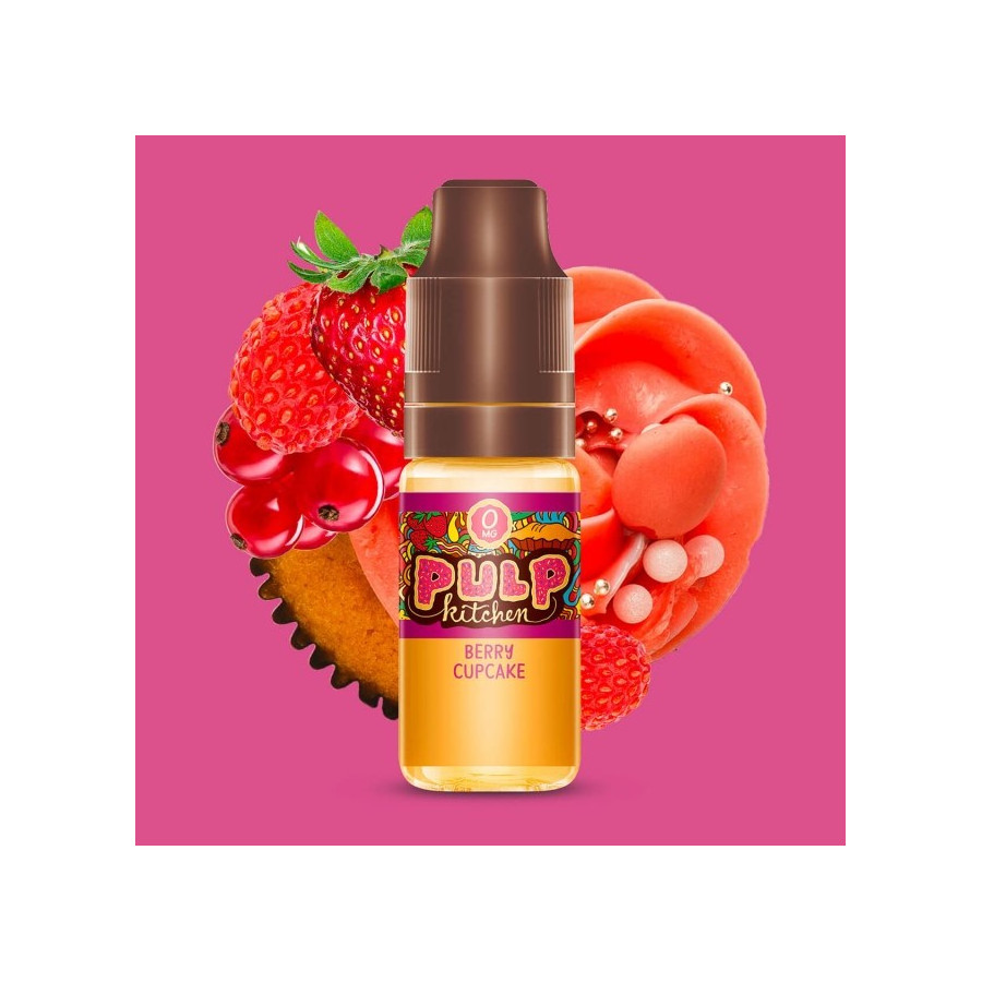 Berry Cupcake - 10ml - Pulp Kitchen (Lot de 10) Berry Cupcake - 10ml - Pulp Kitchen (Lot de 10)