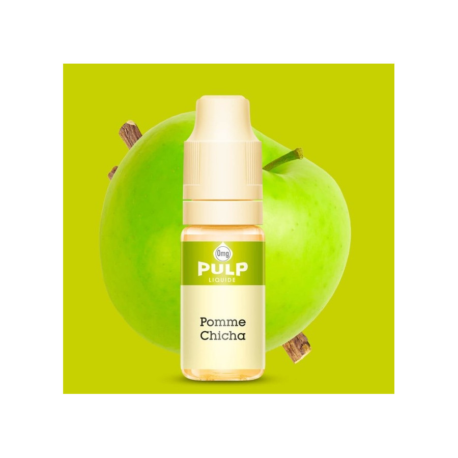 Pomme Chicha - 10ml - Pulp (Lot de 10) Pomme Chicha - 10ml - Pulp (Lot de 10)