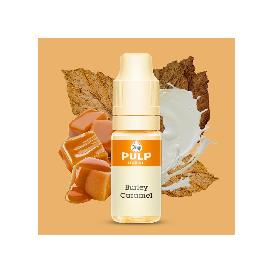 Burley caramel - 10ml - Pulp (Lot de 10) Burley caramel - 10ml - Pulp (Lot de 10)