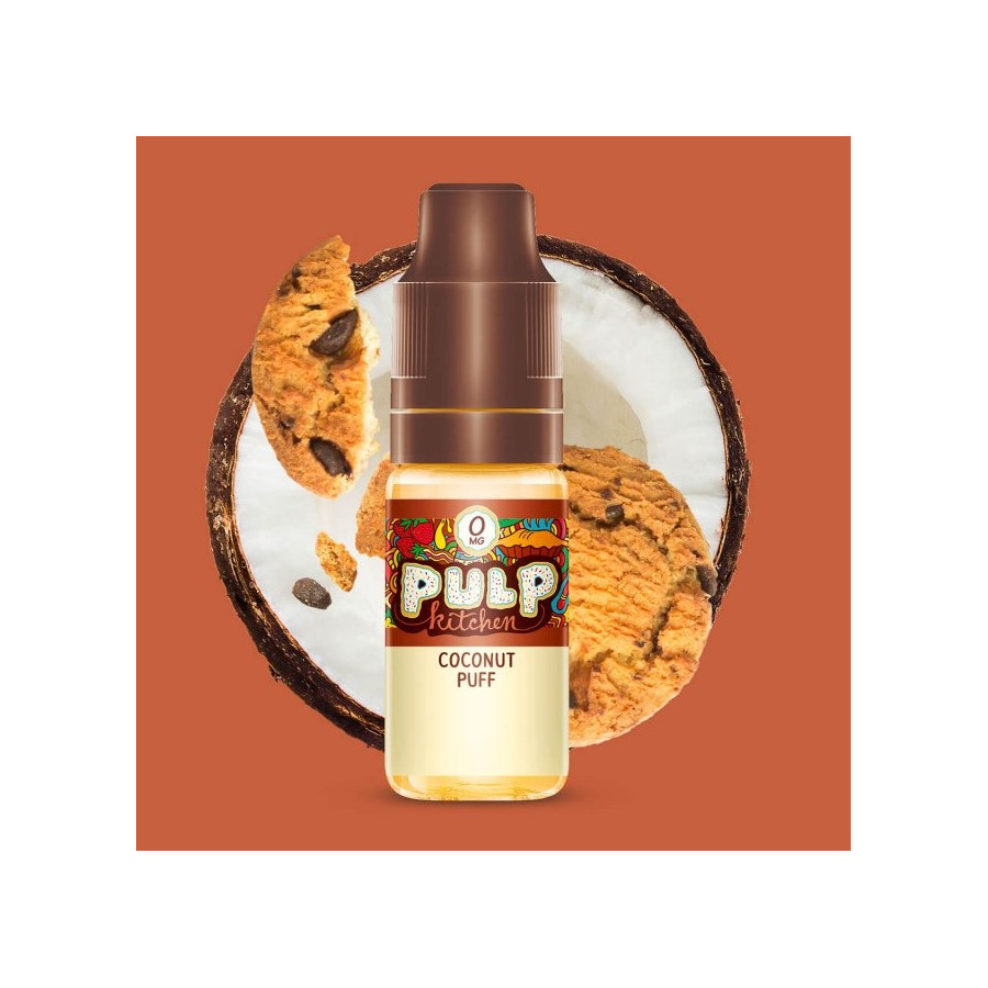 Coconut puff - 10ml - Pulp Kitchen (Lot de 10) Coconut puff - 10ml - Pulp Kitchen (Lot de 10)