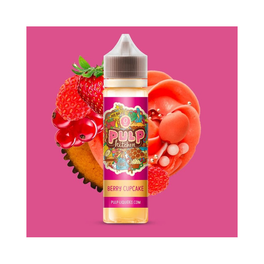 Berry Cupcake - 50ml - Pulp Kitchen Berry Cupcake - 50ml - Pulp Kitchen