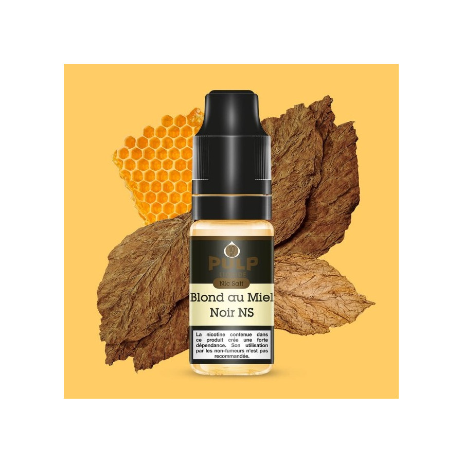 Blond au Miel Noir Nic Salt - 10ml - Pulp (Sel de nicotine)
