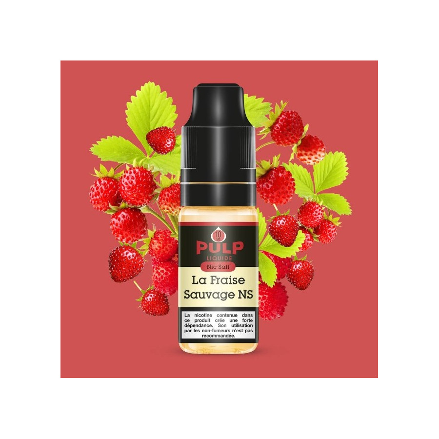 La Fraise Sauvage Nic Salt - 10ml - Pulp (Sel de Nicotine) La Fraise Sauvage Nic Salt - 10ml - Pulp (Sel de Nicotine)