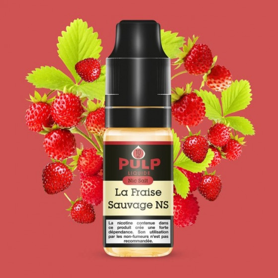 La Fraise Sauvage Nic Salt - 10ml - Pulp (Sel de Nicotine)