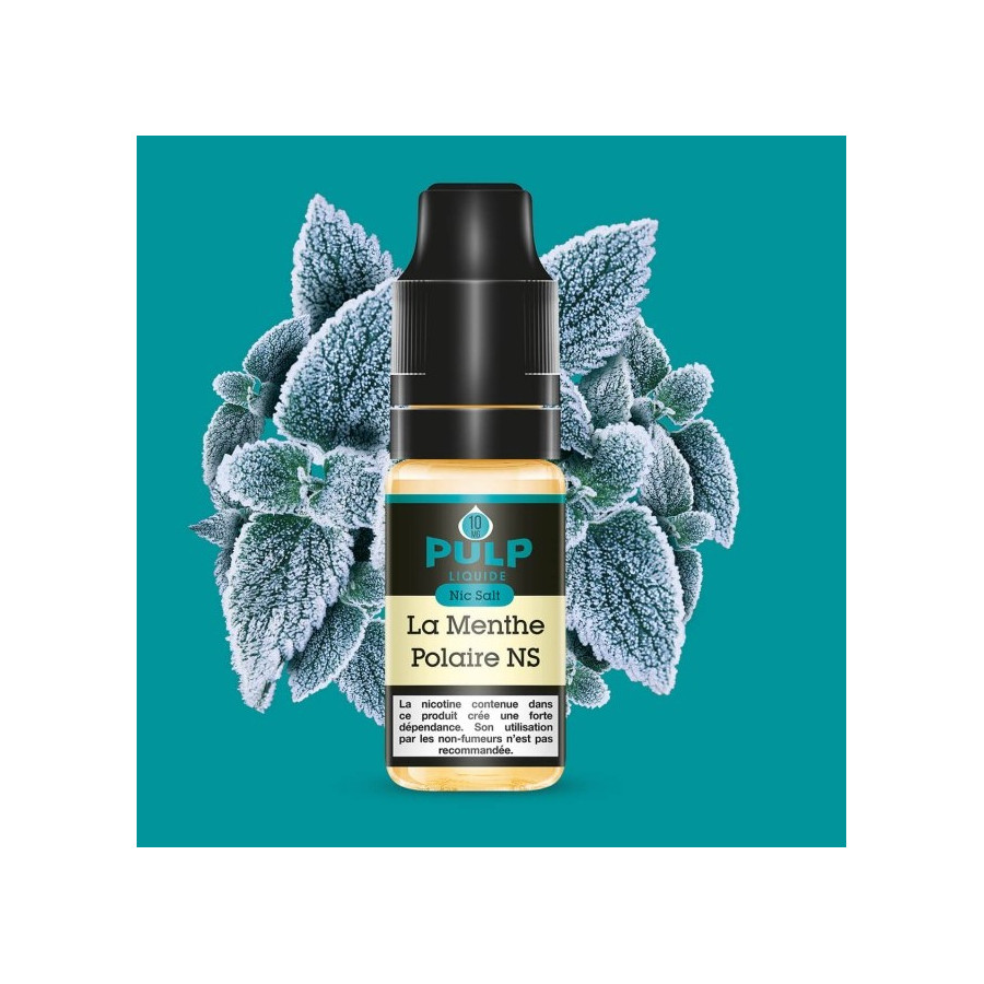 La Menthe Polaire Nic Salt - 10ml - Pulp (Sel de Nicotine) La Menthe Polaire Nic Salt - 10ml - Pulp (Sel de Nicotine)