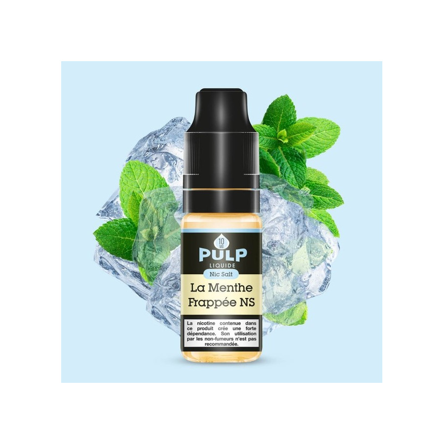 La Menthe Frappée Nic Salt - 10ml - Pulp (Sel de Nicotine) La Menthe Frappée Nic Salt - 10ml - Pulp (Sel de Nicotine)