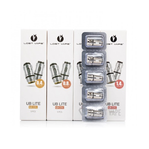 RESISTANCE UB LITE LOST VAPE (PACK DE 5)